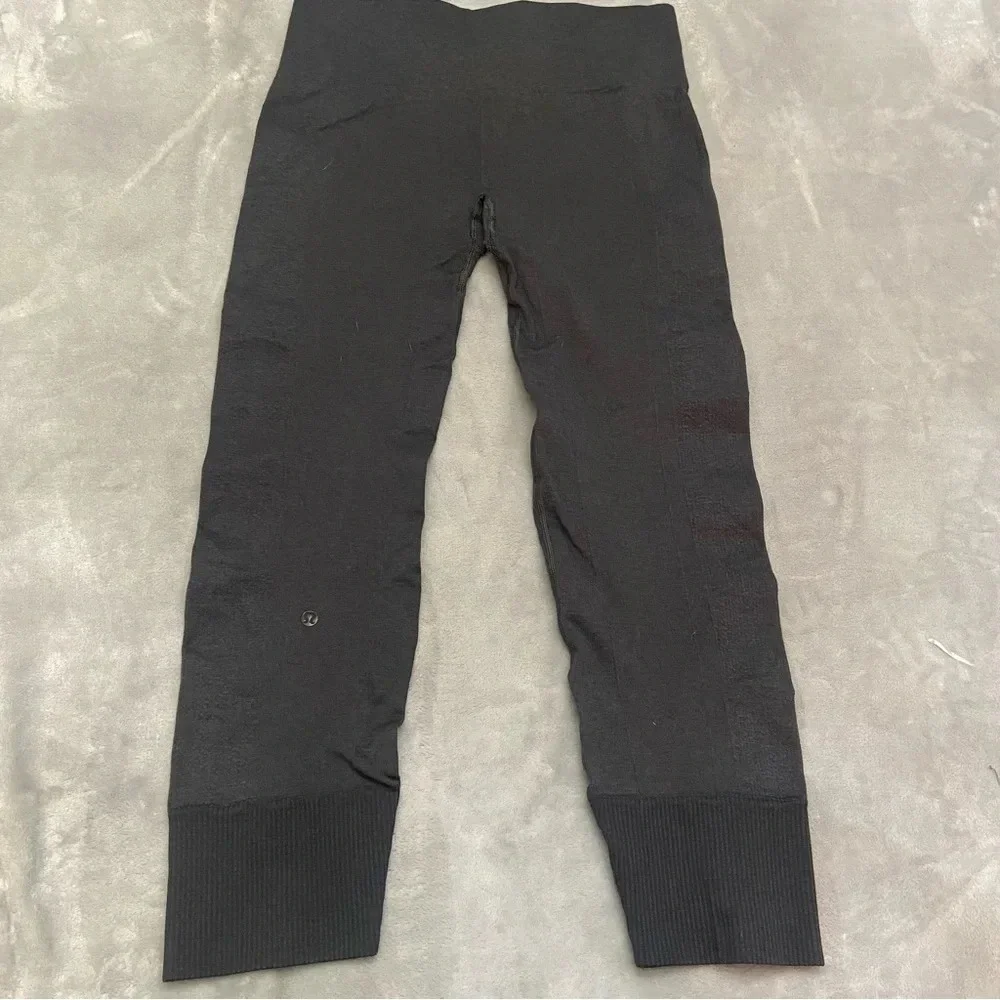 Lululemon Ebb To Street Pant Leggings Heather Wren Gray - 21363 - Picture 5 of 8
